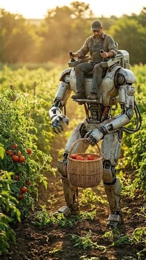 #FutureFarming #RobotTechnology #AIVideo #FutureTech #Robotics #SmartAgriculture #AIShorts #Farm