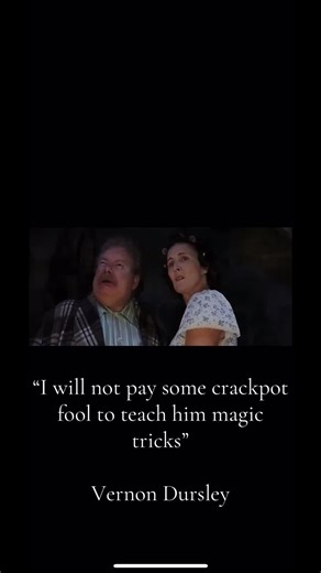 Vernon Dursley on Magic Tricks - Harry Potter Analysis