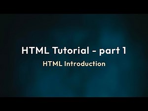 HTML Introduction for Beginners | What is HTML? Basic Structure Explained