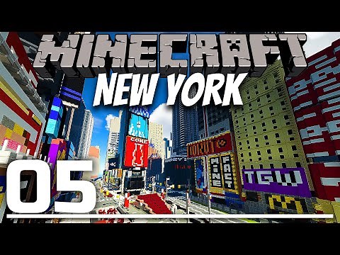 Times Square || Building New York in Minecraft #05