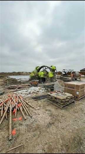 Backyard to OUTDOOR KITCHEN PARADISE! 🍕🔥 Pizza Oven Goals! #BackyardMakeover