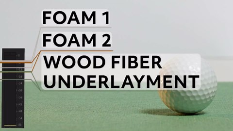 Wood Fiber Flooring Underlayment, 3mm (1/8 Inch) Thickness - 90 Sq Ft, Natural Soundproofing Insulation, for Laminate, Vinyl, LVT, LVP, or Hardwood