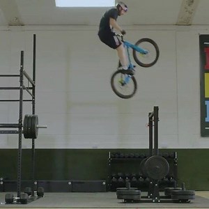 Just a normal gym exercise right? 👀💥😳 @danny_macaskill’s latest edit, available on the @redbullbike @youtube channel, is one to watch! 👊🏻 // 📹 - @redbullbike #stampsmall #stamplarge #weridecb #crankbrothers #mtb #bike #cycling #mtblife #bikelife | crankbrothers