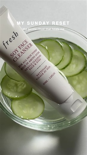 Gentle Cleanse with Fresh Beauty Soy Face Cleanser