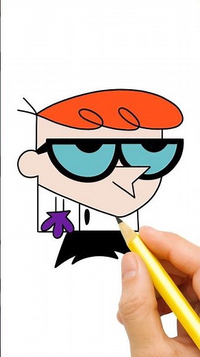 How To Draw Dexter #draw #kidsdrawing #howtodraw #kiddosimpleart