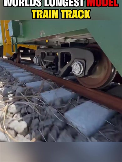 3.4M views · 76K reactions | Riding the WORLD'S LONGEST Model Train Track  | DownieLive | Facebook