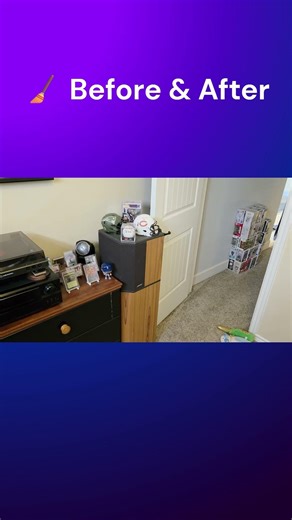 Satisfying Office Declutter 🧹 Before & After Setup