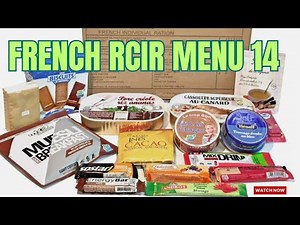 French Army Forces 24-hr Combat MRE Ration Pack | RCIR Menu 14 Review