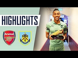 AUBAMEYANG CAN'T STOP SCORING! | Burnley 1 - 3 Arsenal | Goals and highlights
