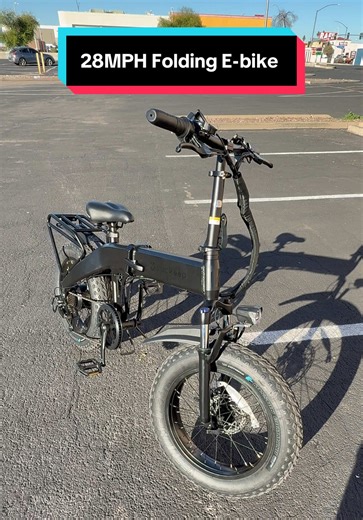 Compact 28MPH Folding E-bike for Urban Commuting