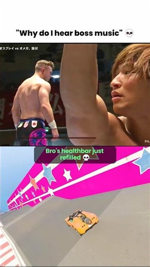 Bro awakened mid-fight 😭