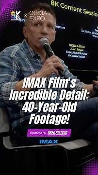 IMAX Film's Incredible Detail 40 Year Old Footage!
