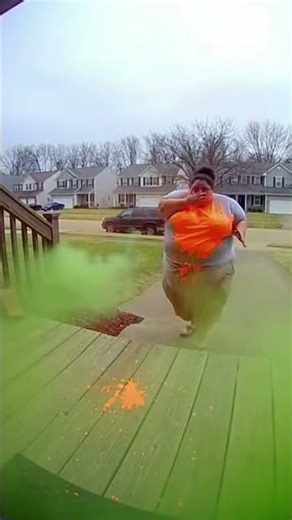 Porch Pirate Bait Box Exploding Glitter Bomb #porchpiratebomb #funnycamera #failcompilation
