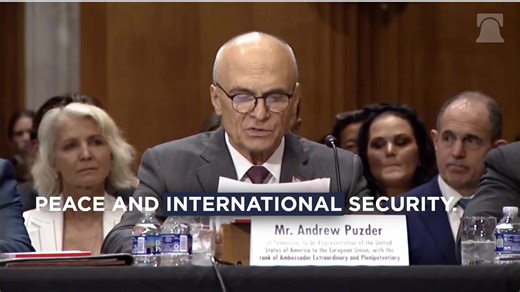 At his confirmation hearing today to be the Representative of the United States of America to the European Union, Heritage Distinguished Visiting Fellow Andy Puzder spoke about what he would do to protect and enhance America’s trade relationship with the E.U. “ President Trump’s America first agenda is strengthening America’s global leadership, and if confirmed, I will commit to protecting America’s economic leadership in Europe.” | The Heritage Foundation