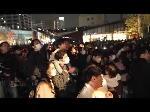 TRACKS OPENING DRONE SHOW／OIMACHI TRACKS LIGHT TRAIL