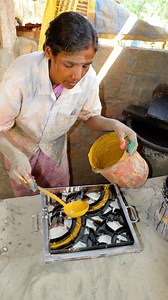 68K views · 590 reactions | Handmade tiles making womens | Village Food Factory | Facebook