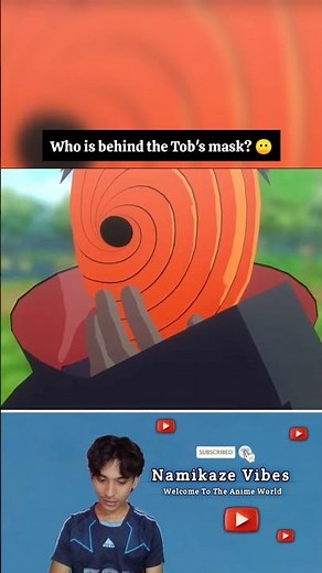 Behind Tob's Mask 😁 #naruto #namikazevibes #shorts