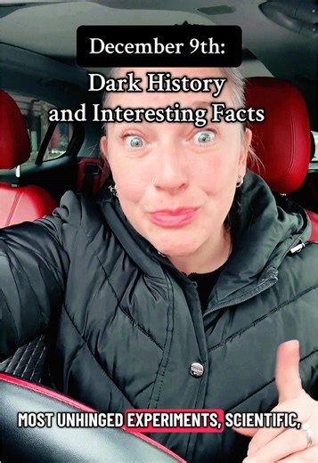 The strangest science, dark history, and medical breakthroughs that happened on December 9th. From hidden volcanoes to psychological experiments and genetic shocks. All factual, all documented. #DarkHistory #ScienceFacts #HiddenHistory #TrueStories #PsychologyTok