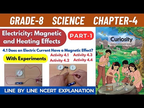 Grade 8 Science Curiosity Chapter 4 Electricity Magnetic and Heating Effects | Part 1