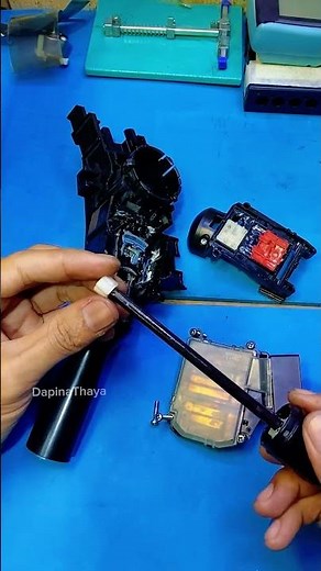 Reassembling the Headlight Switch After Repair #HeadlightSwitch #SwitchRepair