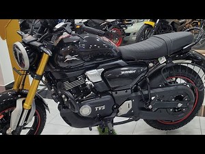 2023 TVS Ronin 225 [ DS ] single-channel ABS | Stargaze Black