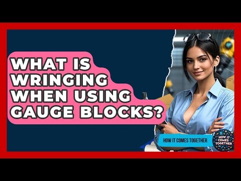 What Is Wringing When Using Gauge Blocks? - How It Comes Together