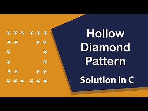 Hollow Diamond Pattern