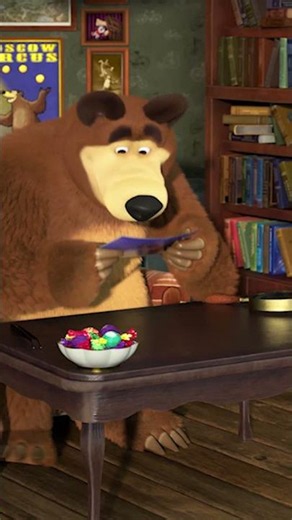 En iyi arkadaşımdan bir mektup! ✉️💝 #shorts #KoleksiyonTutkusu #maşakocaayı #mashaandthebear #bebek