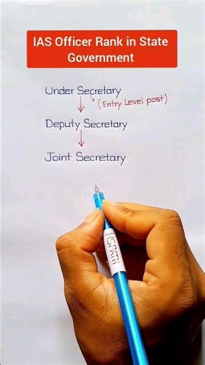 IAS Officer Rank in State Government