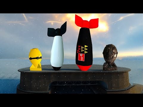Garry's Mod Nuclear Bombs Explosive Experiments In The Snow Environs