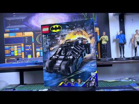 Lego Batman tumbler set number 76303 review and assembly part one