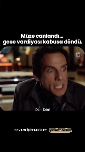 Bu müzede herşey canlanıyor | 🎬 Night at the Museum(2006)