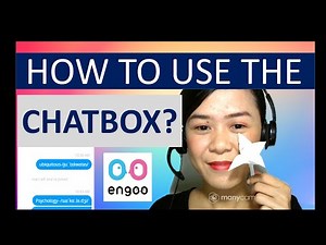 HOW TO USE THE CHATBOX? |Teacher Ana Lou