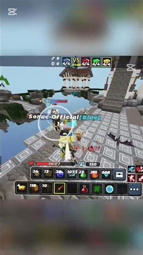 pvp 1 vs 1 full runas( vip 9 -10 ) #blockman Go #edit #popular