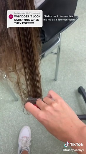 Reply to @artic_bird #licepopping THIS IS THE VIDEO EVERYONE WANTS #verifytrashywashyy