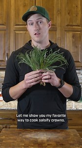 My favorite way to cook salsify! Tragopogon species. At this point in the season you can use the shoots, flower buds, and flowers as well! The contrast between the tender crowns and the crispy leaves with the sweet mild flavor makes these delicious! I ate the entire plate after I turned off the camera. Give these a try if you have salsify in your yard! If you aren't sure if you have salsify, check out the article about them on my website. Link in bio! #foragecolorado #foraging #forager #wildfood