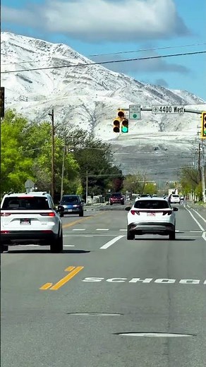 West Valley City. #utah #travel #explore #mountains #snow