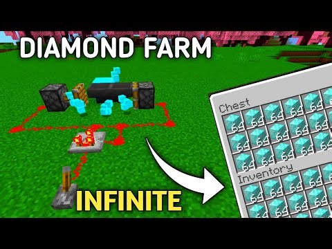 Minecraft INFINITE Diamond Farm in Minecraft Bedrock 1.21! | #1