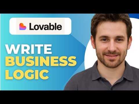 How To Write Business Logic After Lovable Ui