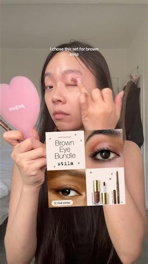 Stila color theory👁️👁️✨for fall makeuplook🍂#stila#colortheory #eyeshadow#sephorafinds #tiktokshop