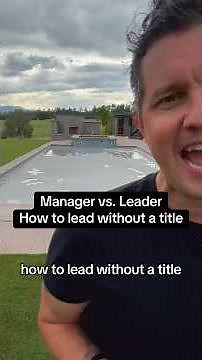 How to lead without a title like a leader not a manager 🙌🏻🔥 #teamleadership #teammanagement