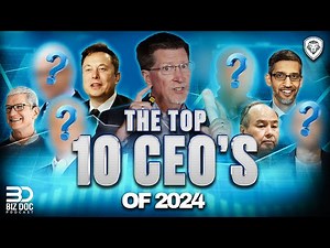 The Top 10 Most Influential CEO's of 2024