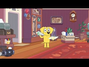 Bluey: Lucky's Paper Plane Crafting || DIY Gameplay