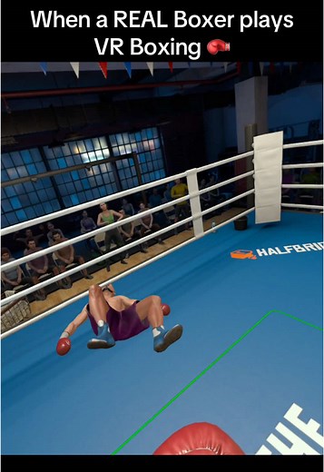 Real Boxer Takes on VR Boxing Challenge