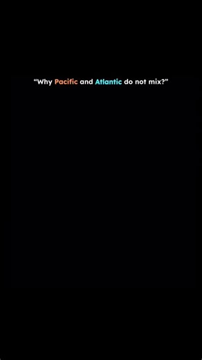 The Global🌍 on Instagram: "The Two Oceans That Never Mix?" Nature's Hidden Border Explained! Ever seen two oceans meet but never mix? What you're looking at isn't CGI - it's real, it's science, and it's absolutely mind-blowing! At a place near the Gulf of Alaska, you can witness a rare natural phenomenon - two massive bodies of water meet, yet don't blend easily. The reason? Differences in salinity, temperature, and density. The Pacific Ocean and the Atlantic Ocean have distinct characteristics