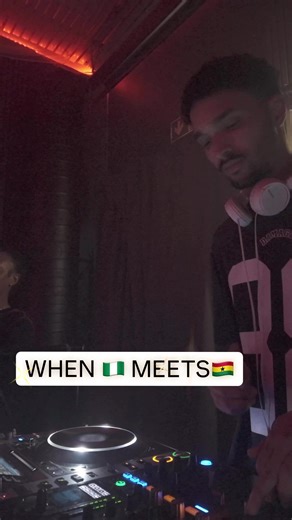 Showing some Ghana love🇬🇭❤️ #dj #mixing #afrobeats #Ghana
