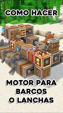 Functional ENGINE for SHIPS or BOATS for AERONAUTICS! #createmod #minecraft #minecrafttutorial #a...