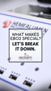 ✨ EB02 Hemealumen = Next-Level Ozone Therapy ✨ Think of EB02 as ozone therapy amplified. This advanced treatment filters up to 7 liters of blood while infusing medical ozone and exposing it to multi-wavelength light inside the Hemealumen device. Why it matters: • Filters inflammatory proteins, fats, and oxidized debris • Combines ozone’s immune boost with UV/visible light for mitochondrial support • Targets chronic inflammation, fatigue, mold & toxin exposure, and stubborn infections “The Hemeal