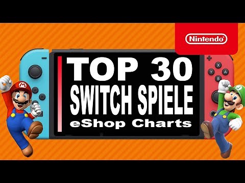 Top 30 Nintendo Switch Spiele eShop Charts