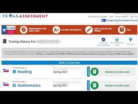 How to access your student's STAAR Test results - Port Arthur ISD